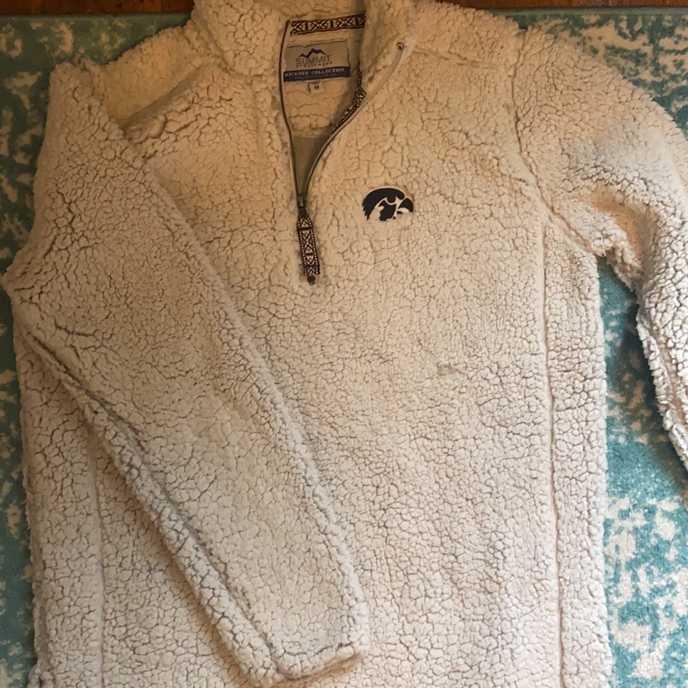 Iowa Hawkeyes Sherpa Quarter Zip